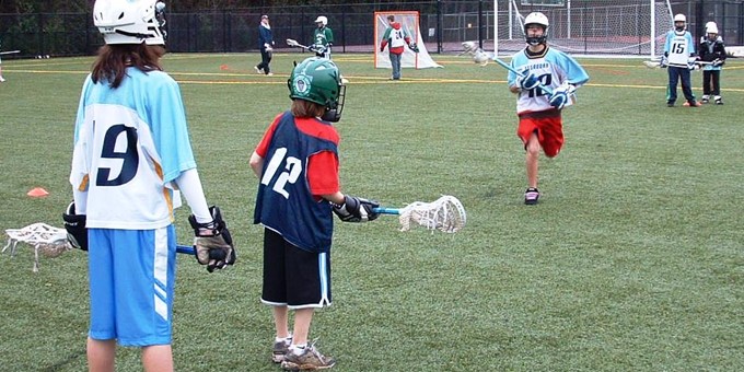 playing lacrosse in eastlake community fields
